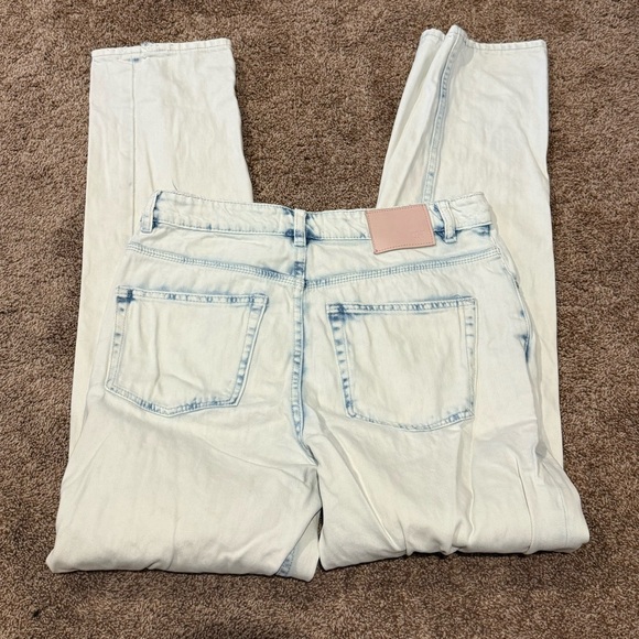 ZVY 27 Straight Up HiRise Acid Washed RelaxedJeans - Picture 2 of 7